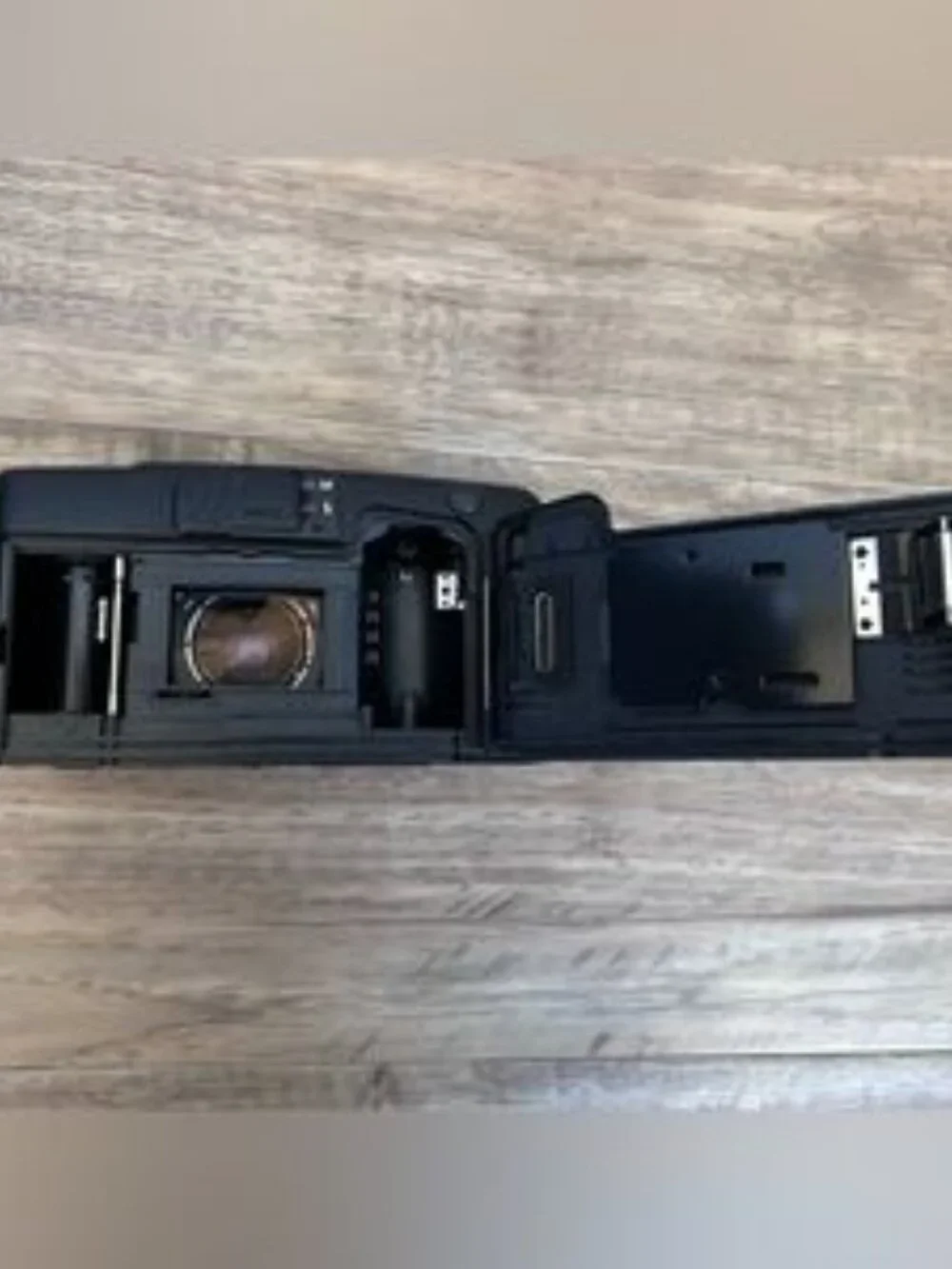 Ricoh Shotmaster Zoom film Camera Black vintage 1989 with manual photos picture